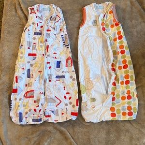 2 Baby grobag sleep sack, sleepers size 6m-12m. 1tog